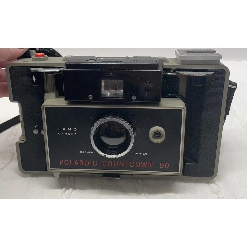 Polaroid Countdown 90 Automatic Land Camera with Flash UNTESTED